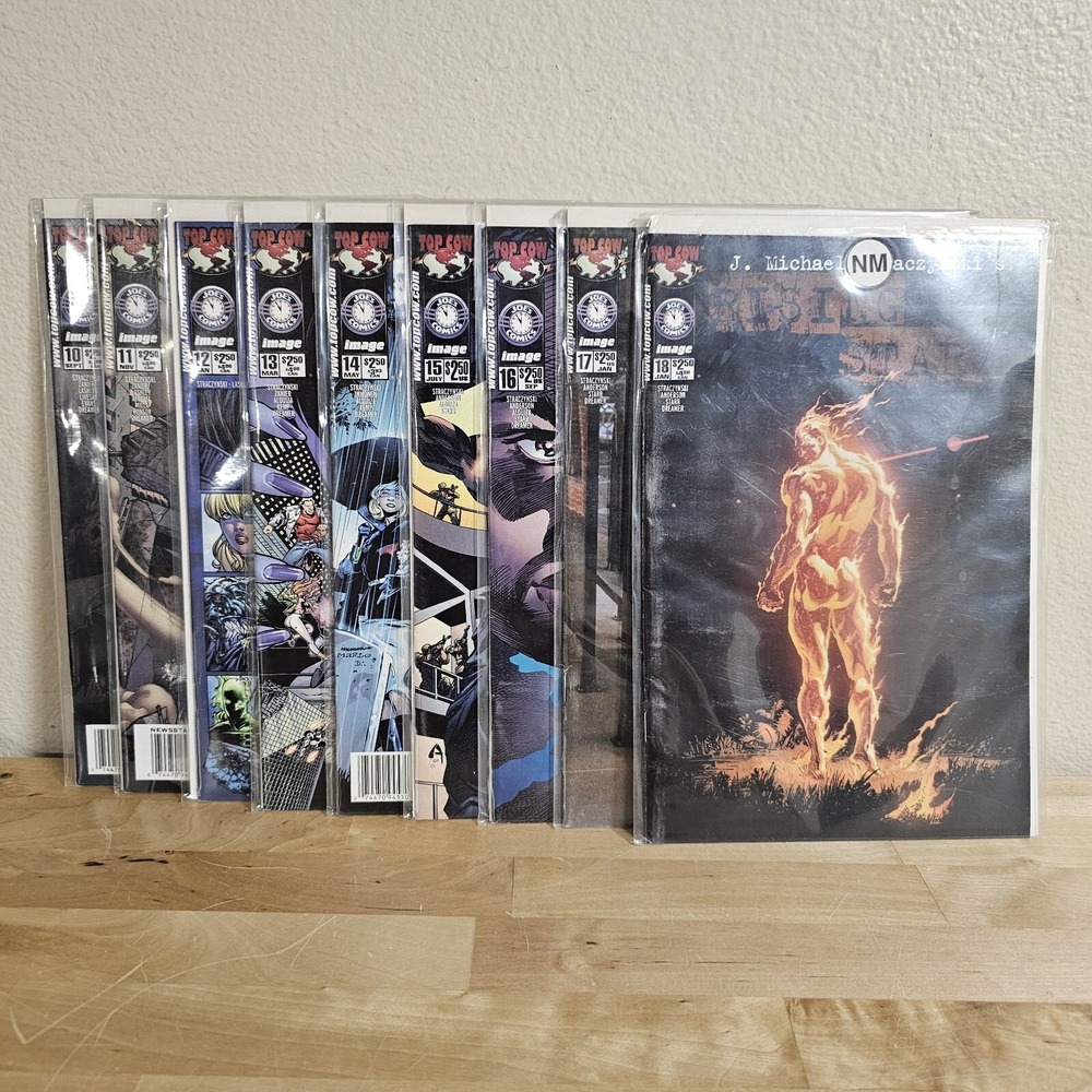 9x Rising Stars Modern Comic Lot F/VF #10-18
